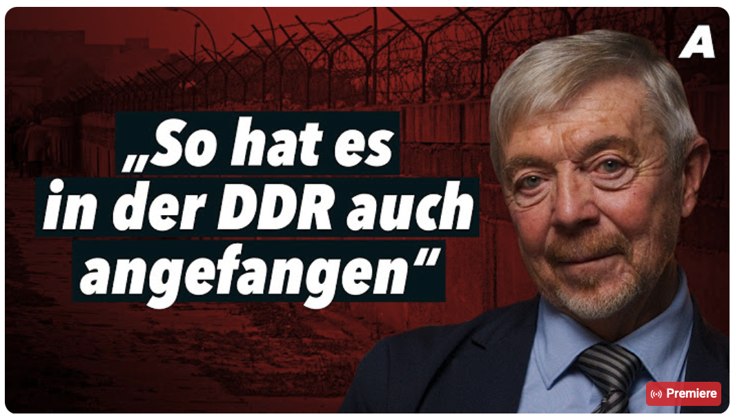 „Sie wollten mich zersetzen“ – Manfred Haferburg im Gespräch