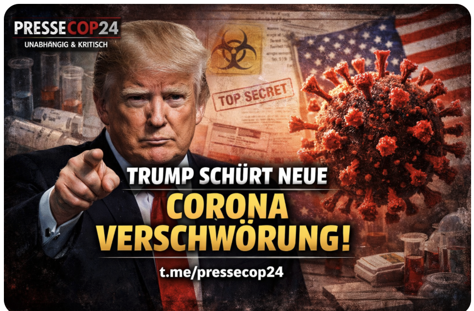 TRUMP SCHÜRT NEUE CORONA VERSCHWÖRUNG