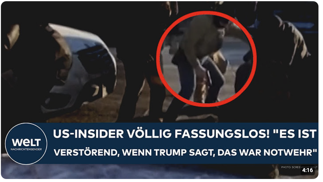 MINNEAPOLIS: US-Insider völlig fassungslos! „Es ist verstörend, wenn Trump sagt, das war Notwehr!“