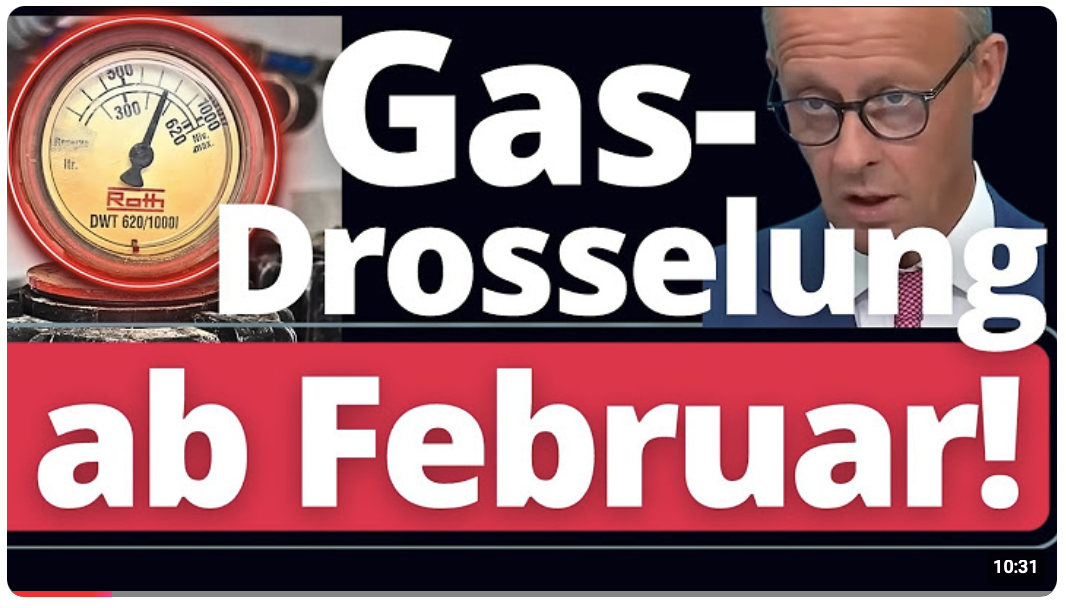 Eilmeldung Gasmangellage in Deutschland! „Versorgung nicht mehr garantiert“!