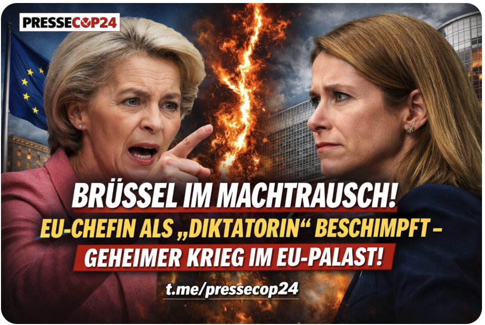 BRÜSSEL IM MACHTRAUSCH! EU-CHEFIN ALS „DIKTATORIN“ BESCHIMPFt – GEHEIMER KRIEG IM EU-PALAST!