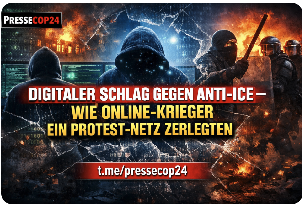 USA: DIGITALER SCHLAG GEGEN ANTI-ICE – WIE ONLINE-KRIEGER EIN PROTEST-NETZ ZERLEGTEN!
