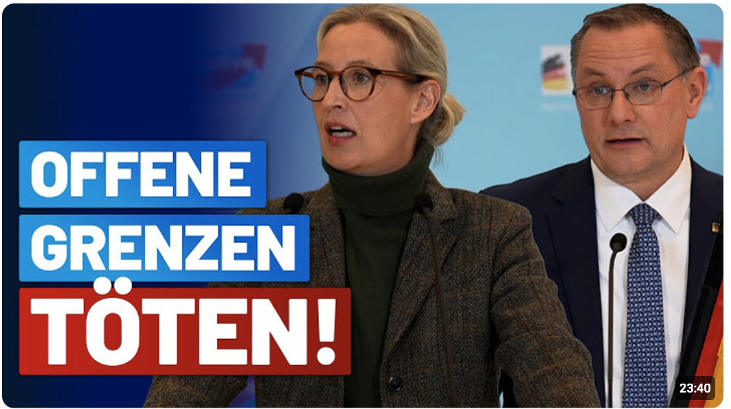 Alice Weidel macht Presse Klartext-Ansage! PK mit Tino Chrupalla – AfD-Fraktion im Bundestag