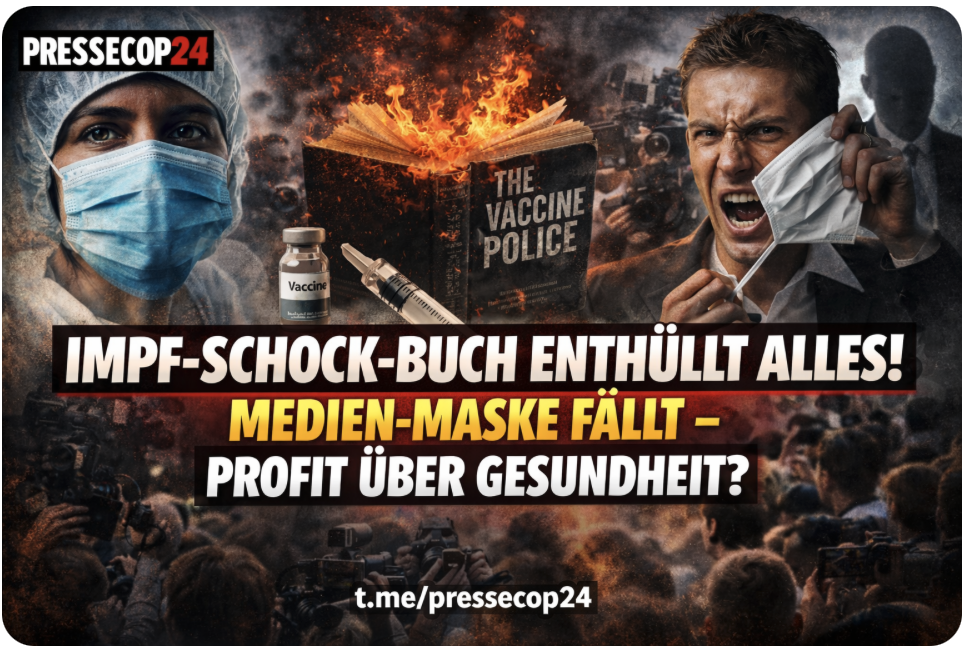IMPF-SCHOCK-BUCH ENTHÜLLT ALLES! MEDIEN-MASKE FÄLLT – PROFIT ÜBER GESUNDHEIT?