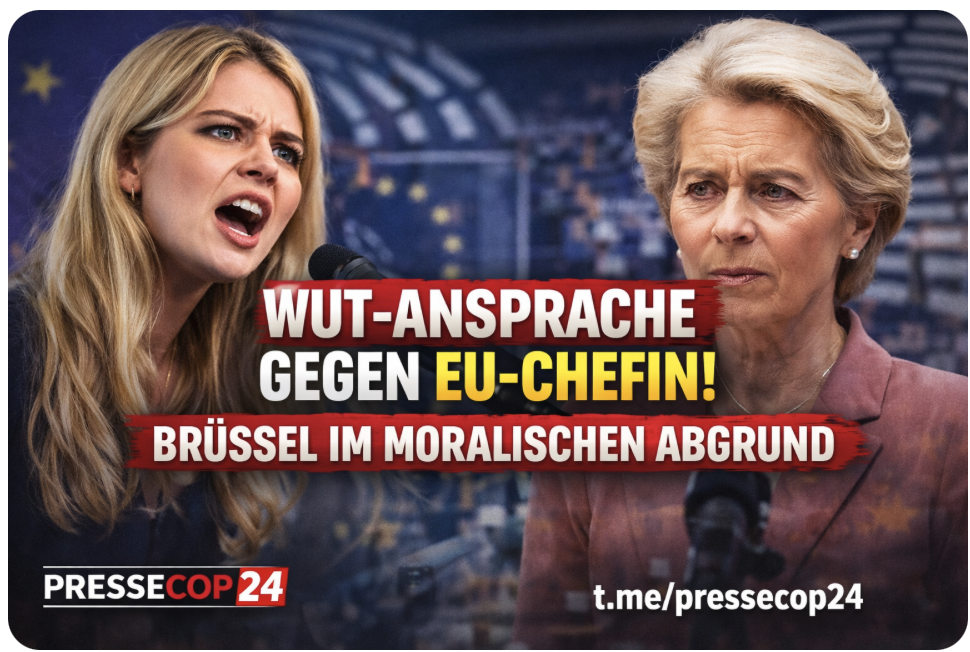 WUT-ANSPRACHE GEGEN EU-CHEFIN! BRÜSSEL IM MORALISCHEN ABGRUND
