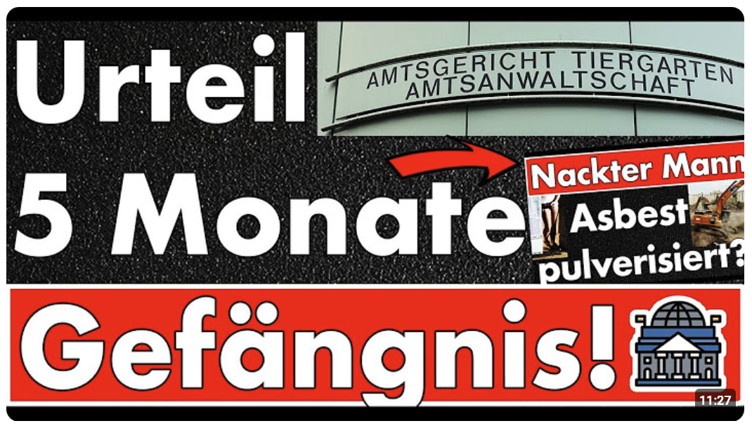 Volltreffer! 5 Monate Freiheitsstrafe für Serientäter, Aufgrund meiner Aussage + Tatvideo!