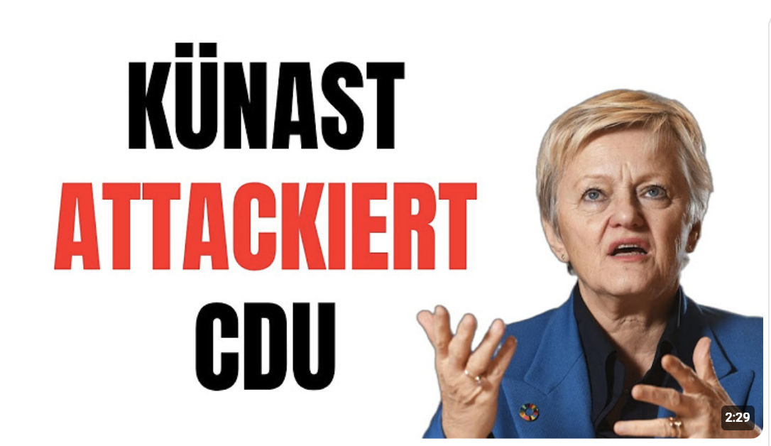 Künast entlarvt! Doppelmoral und harte Vorwürfe gegen die CDU