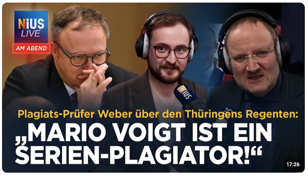 TU Chemnitz will Mario Voigt (CDU) Doktortitel entziehen 