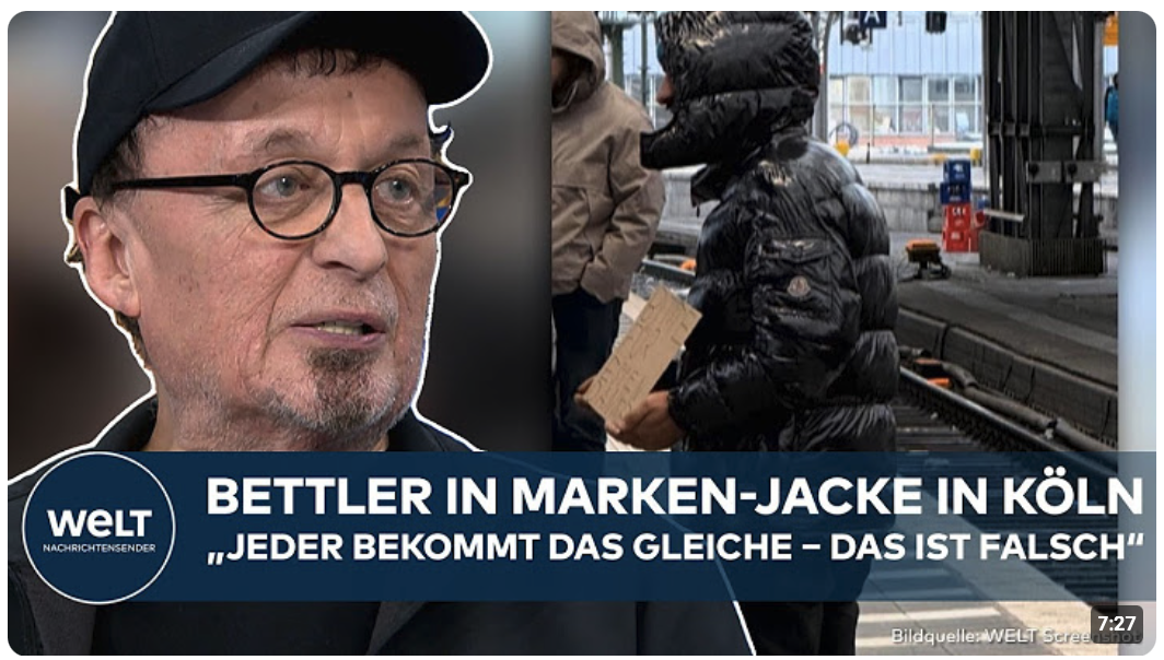 DEUTSCHLAND: Experte packt aus! Bettler in Markenjacke löst Streit über Armut und Sozialpolitik aus