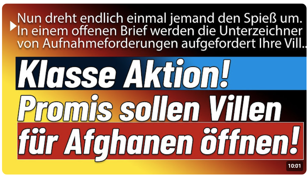 Geht doch! Offene Promi Villen für unsere Gäste. & Übernahme aller Kosten und eventuellen Folgen.