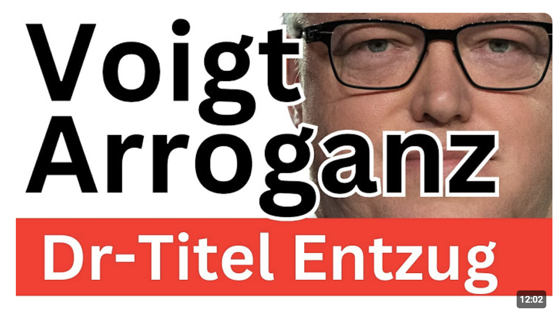 CDU-Thüringen Voigt: Arroganz statt Rücktritt 