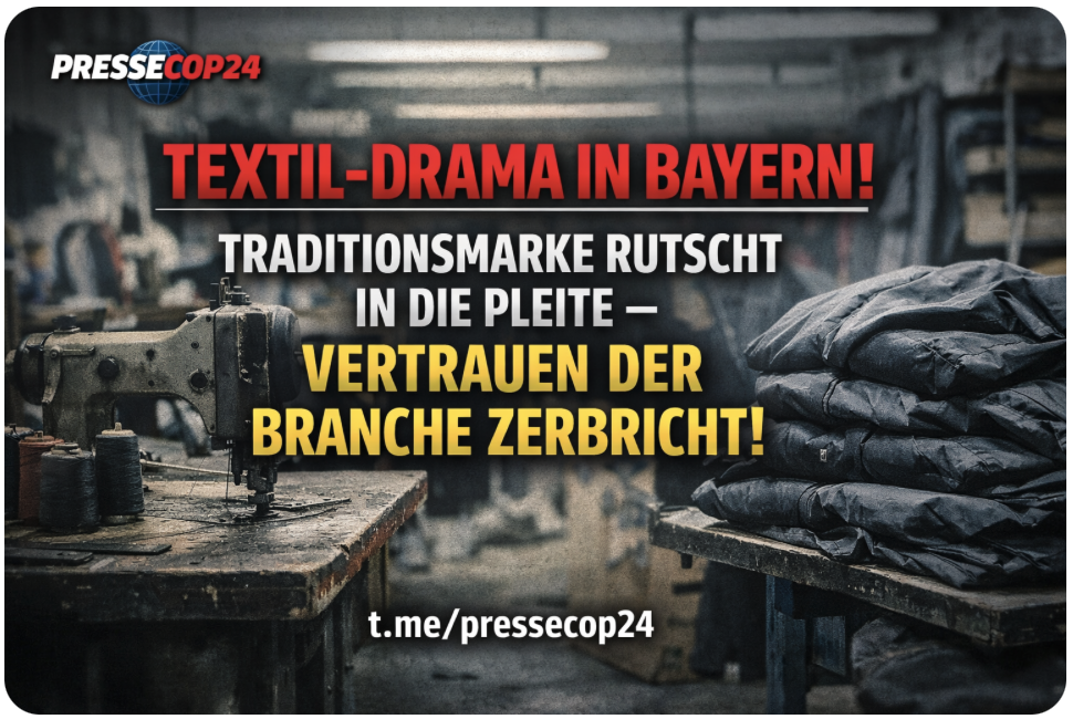 TEXTIL-DRAMA IN BAYERN! TRADITIONSMARKE RUTSCHT IN DIE PLEITE – VERTRAUEN DER BRANCHE ZERBRICHT