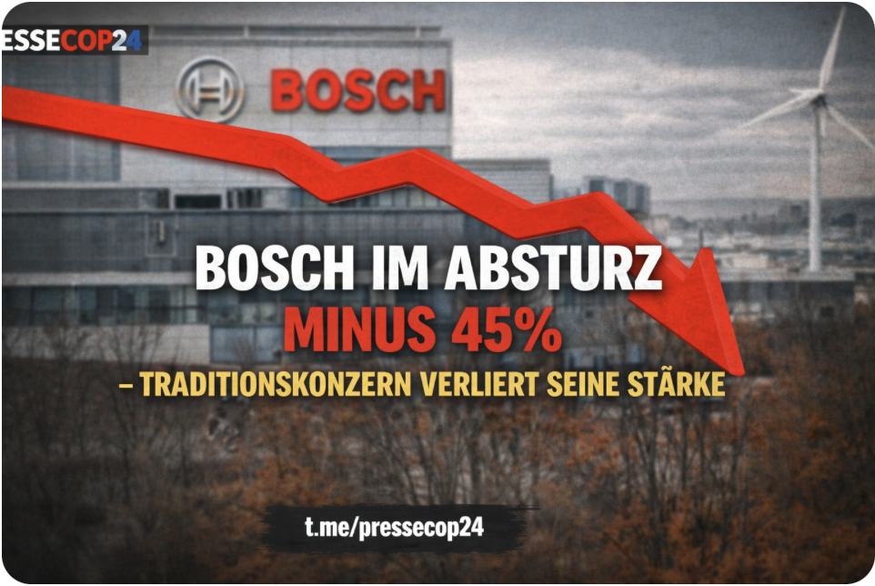 MERZ WIRKT! BOSCH IM ABSTURZ – TRADITIONSKONZERN VERLIERT SEINE STÄRKE