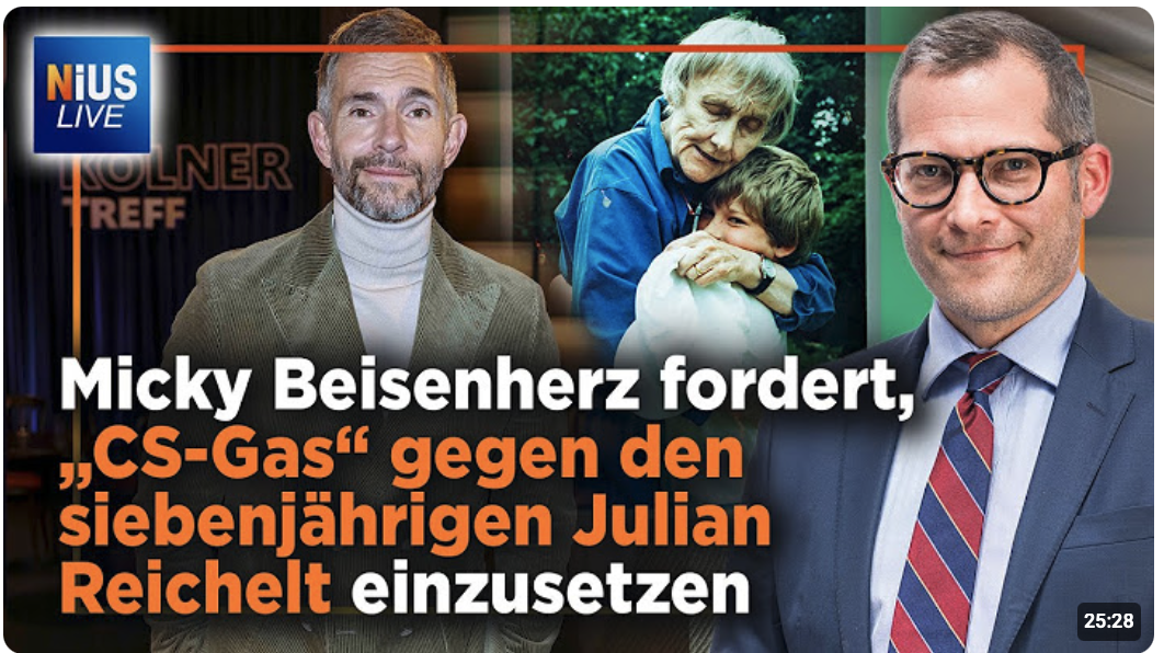 Beisenherz: Astrid Lindgren hätte bei Reichelt zum CS-Gas greifen sollen 