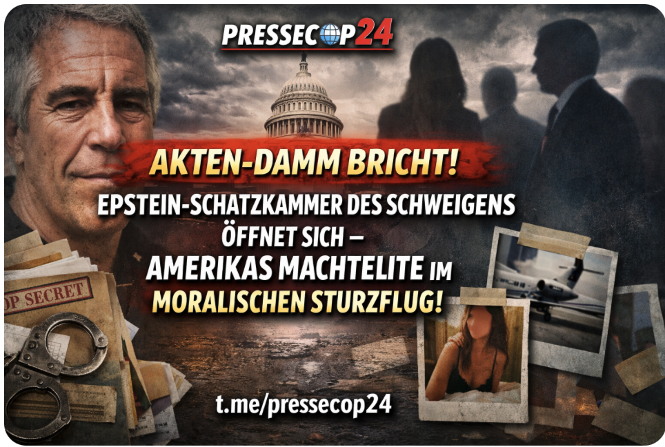 AKTEN-DAMM BRICHT! EPSTEIN-SCHATZKAMMER DES SCHWEIGENS ÖFFNET SICH – AMERIKAS MACHTELITE IM MORALISCHEN STURZFLUG