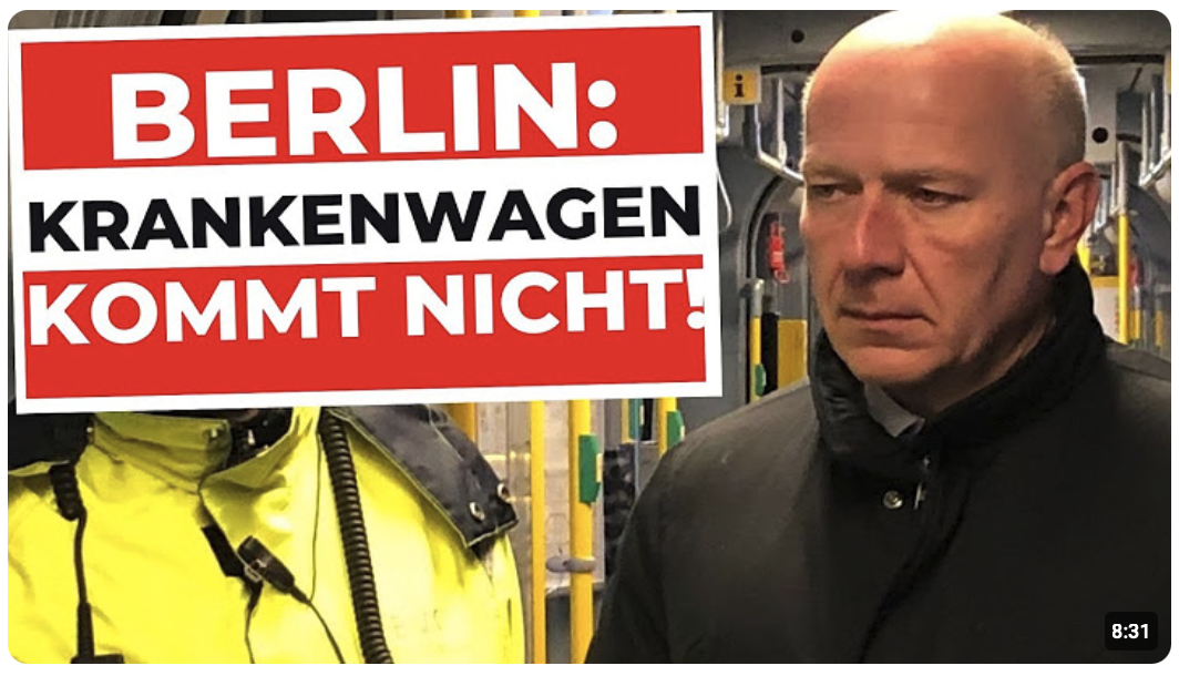 NOSTAND: Kein Arzt, kein Krankenwagen: Das Ende des deutschen Sozialstaats