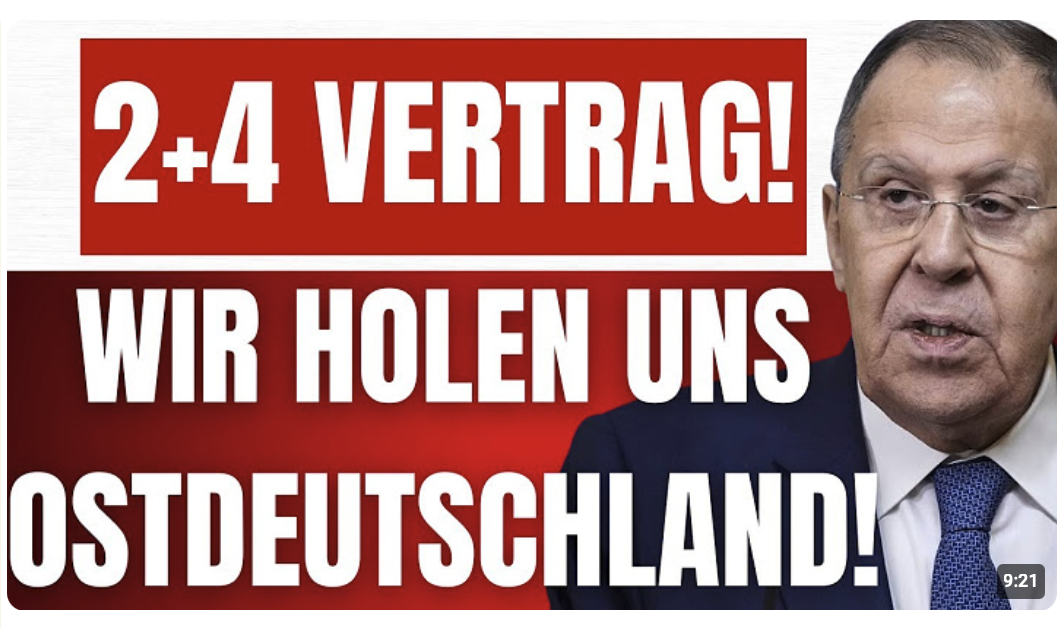 LAWROW kündigt Stationierung RUSSISCHER TRUPPEN in OSTDEUTSCHLAND an! – 2+4 Vertrag wird gekündigt!