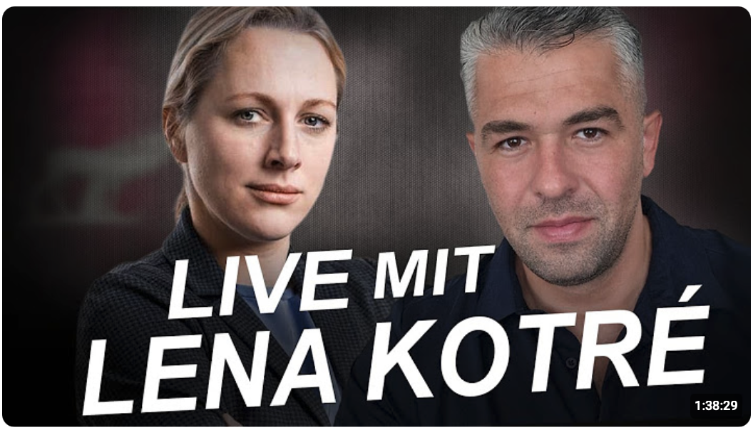 De-Islamisierung und Remigration! LIVE mit Lena Kotré | HEUTE 20:30 Uhr