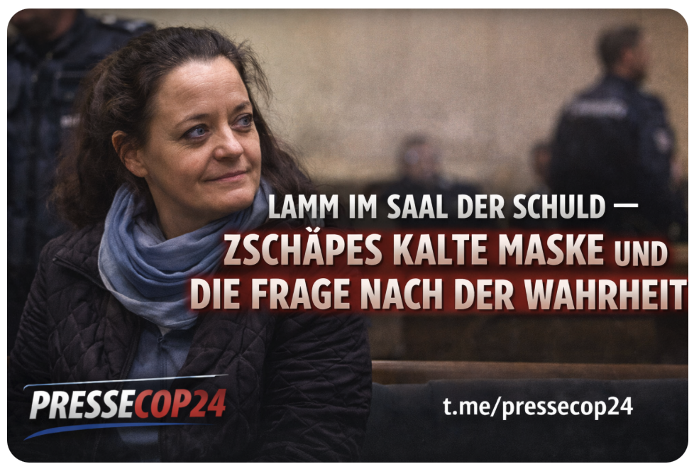 LAMM IM SAAL DER SCHULD – ZSCHÄPES KALTE MASKE UND DIE FRAGE NACH DER WAHRHEIT