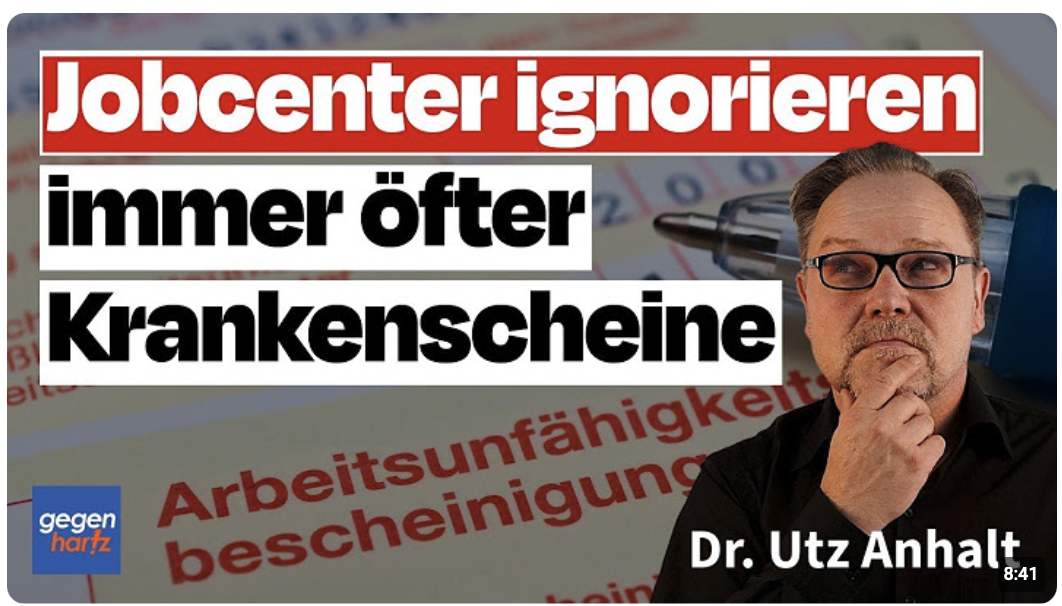 Bürgergeld: Jobcenter ignorieren immer öfter Krankenscheine von Bürgergeld-Beziehern