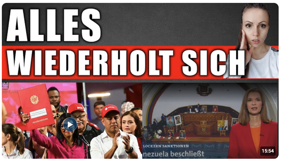 Venezuela: Belogen, damit Trump genau dasselbe wieder durchbringen kann?