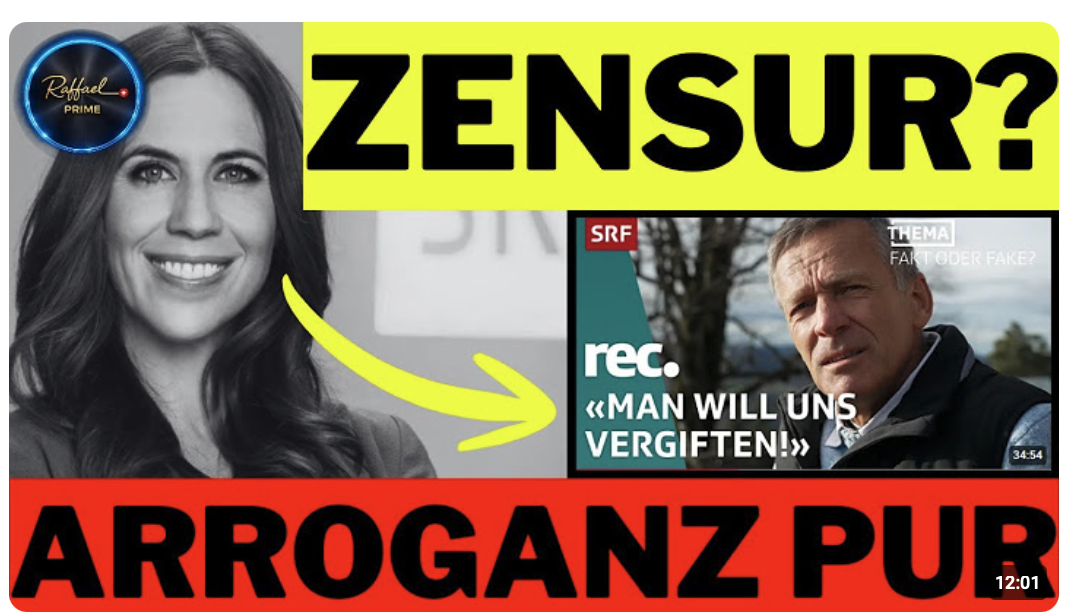 SCHWEIZER TV-SKANDAL: Warum sie DIR den Mund verbieten! 