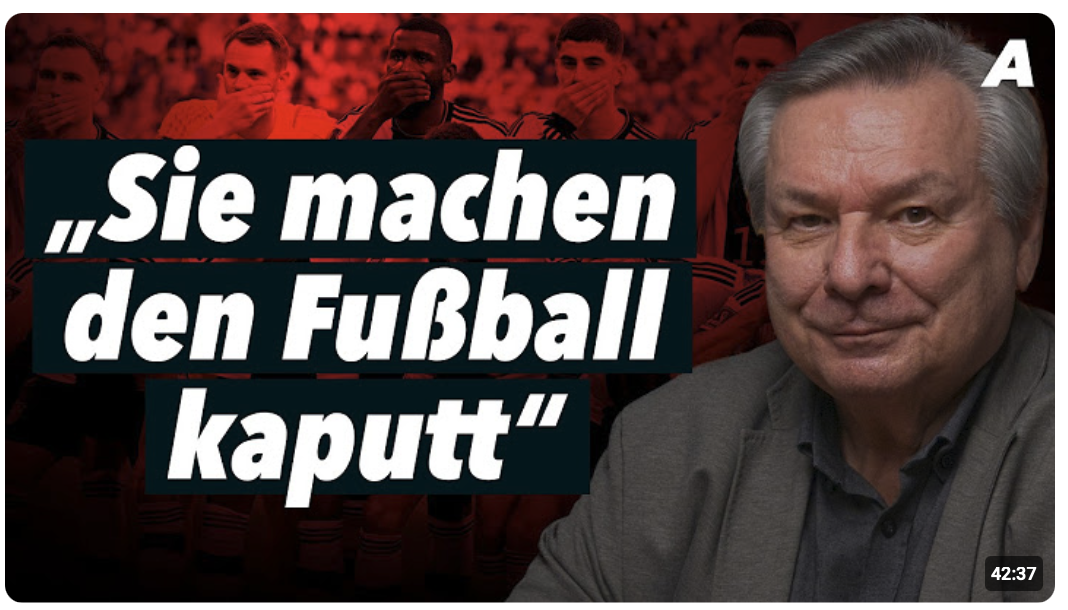 „Sie sollen Fußball spielen, keine Politik machen“ – Waldemar Hartmann im Gespräch