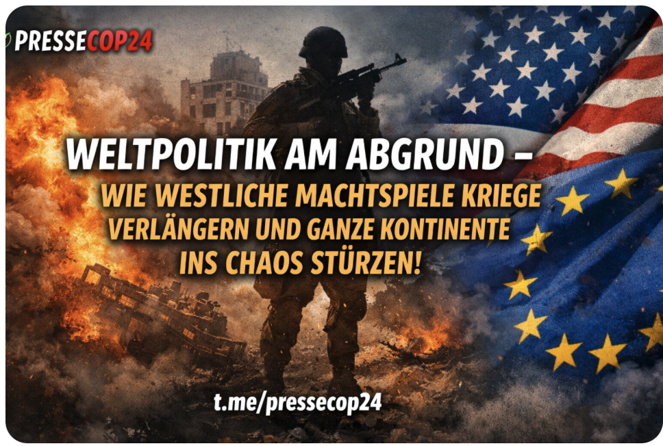 WELTPOLITIK AM ABGRUND – WIE WESTLICHE MACHTSPIELE KRIEGE VERLÄNGERN UND GANZE KONTINENTE INS CHAOS STÜRZEN