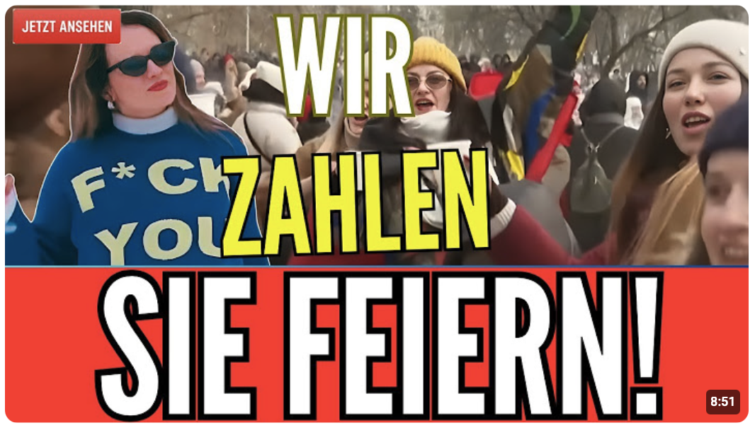 Plötzlich berichten auch die Medien über Partys in der Ukraine!