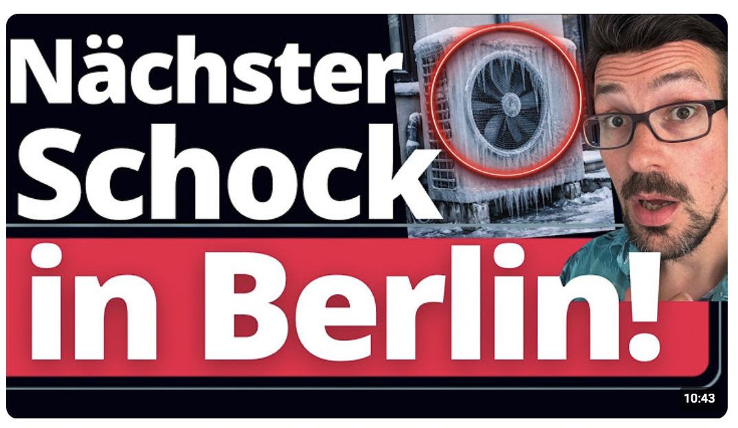 Berlin Terroranschlag: Nun sind bis zu 60% der Wärmepumpen kaputt!