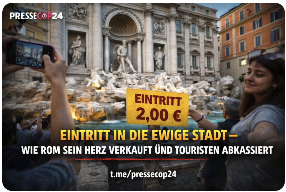 EINTRITT IN DIE EWIGE STADT – WIE ROM SEIN HERZ VERKAUFT UND TOURISTEN ABKASSIERT