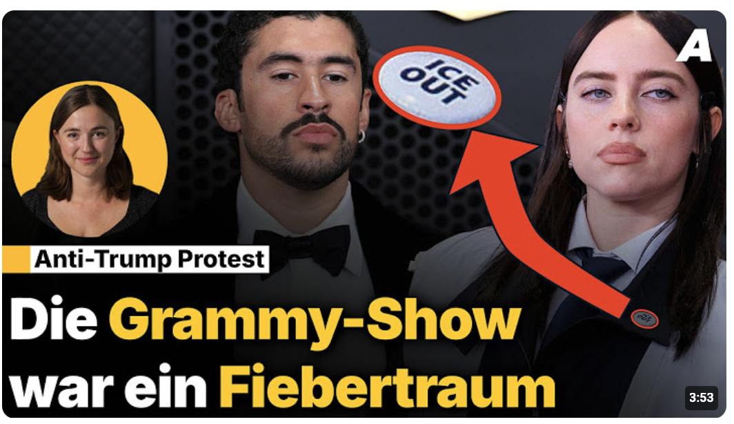 Absurder Anti-Trump Protest bei Grammy-Preisverleihung | Newsroom