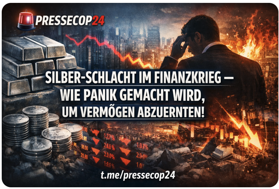 SILBER-SCHLACHT IM FINANZKRIEG – WIE PANIK GEMACHT WIRD, UM VERMÖGEN ABZUERNTEN
