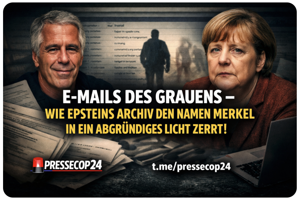 E-MAILS DES GRAUENS – WIE EPSTEINS ARCHIV DEN NAMEN MERKEL IN EIN ABGRÜNDIGES LICHT ZERRT