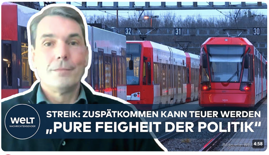 STREIK IM ÖPNV: Warum Zuspätkommen für Arbeitnehmer rechtlich teuer werden kann