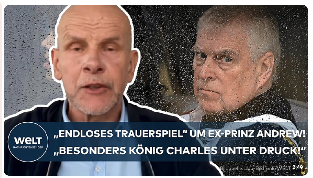 EPSTEIN-AKTEN: Druck auf Ex-Prinz Andrew wächst! Britische Monarchie „seit Wochen in Erklärungsnot!“