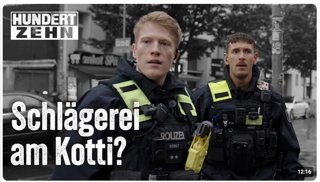 Polizei-Einsatz im Brennpunkt | HUNDERTZEHN