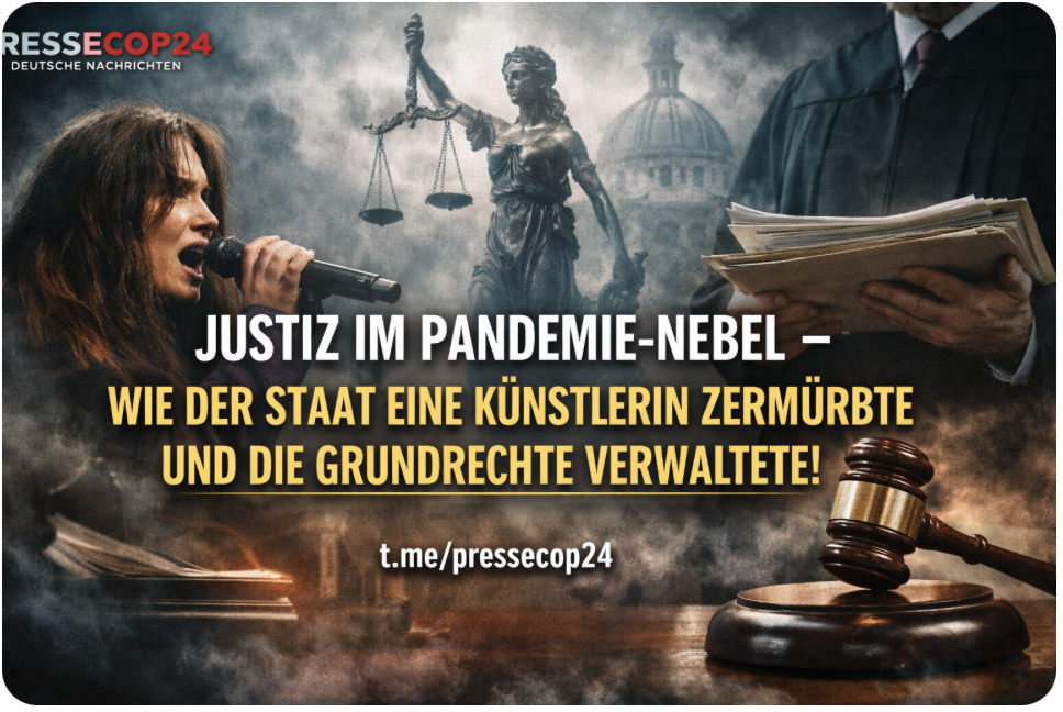 JUSTIZ IM PANDEMIE-NEBEL – WIE DER STAAT EINE KÜNSTLERIN ZERMÜRBTE UND DIE GRUNDRECHTE VERWALTETE