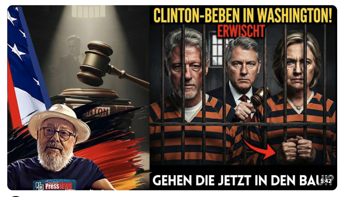 „Clinton-Beben in Washington: Bill und Hillary knicken ein – droht jetzt wirklich der Knast?“