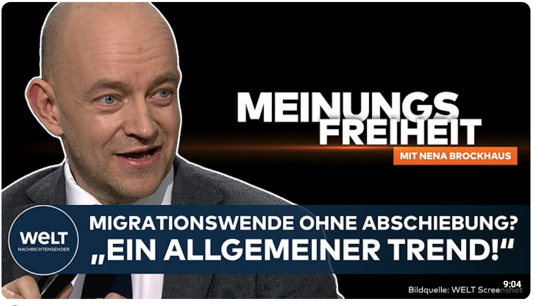 MEINUNGSFREIHEIT mit NENA BROCKHAUS: Keine Wende in Migration ohne Abschiebung? Großes Fragezeichen!