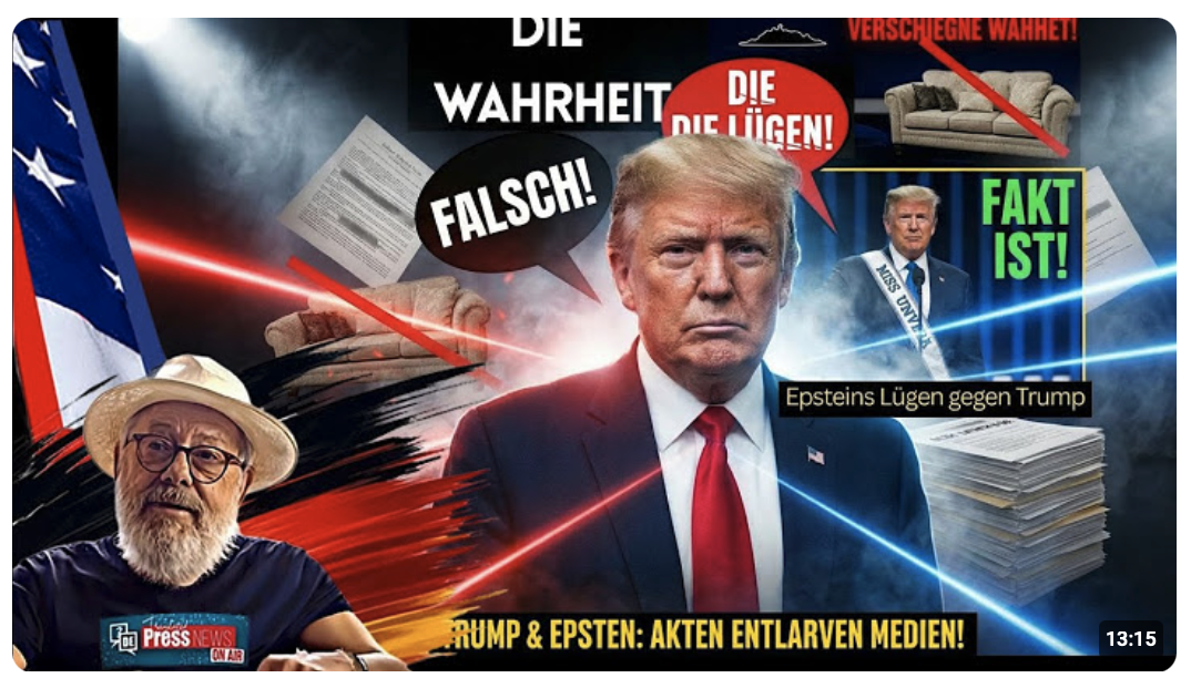 ENDLICH KLARTEXT: Die Wahrheit über Trump, Epstein und die Miss Universe Bilder!