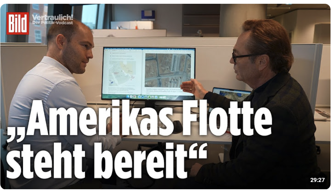 ALARMSTUFE ROT: Satellitenbilder enthüllen US-Militäraufmarsch vor Iran | Vertraulich