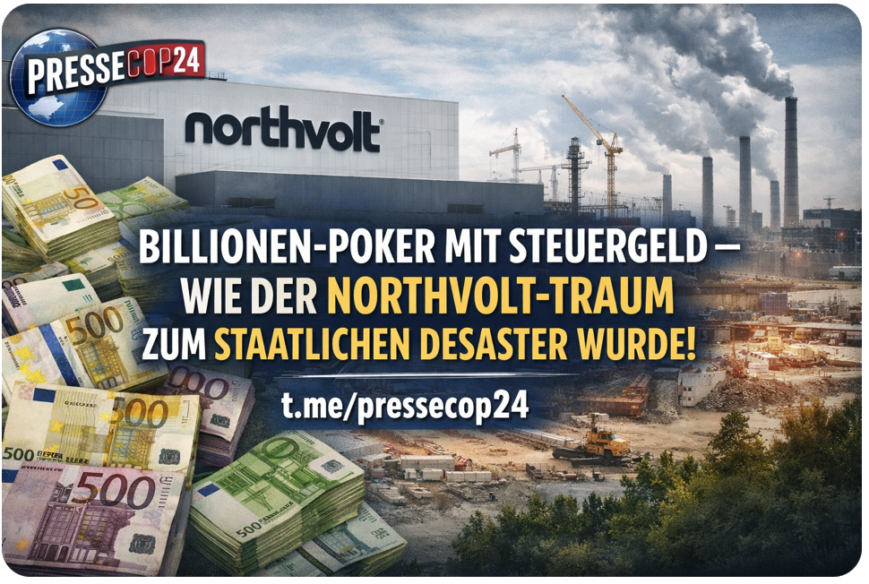 BILLIONEN-POKER MIT STEUERGELD – WIE DER NORTHVOLT-TRAUM ZUM STAATLICHEN DESASTER WURDE