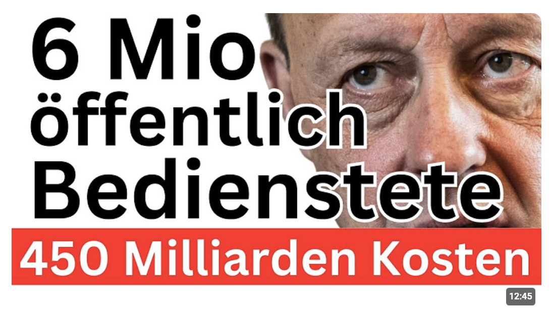 Bürokratie erstickt Deutschland   KI muss Beamte ersetzen !