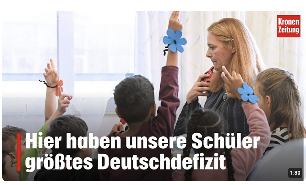 Es ist nicht Wien!: Hier haben unsere Schüler größtes Deutschdefizit 