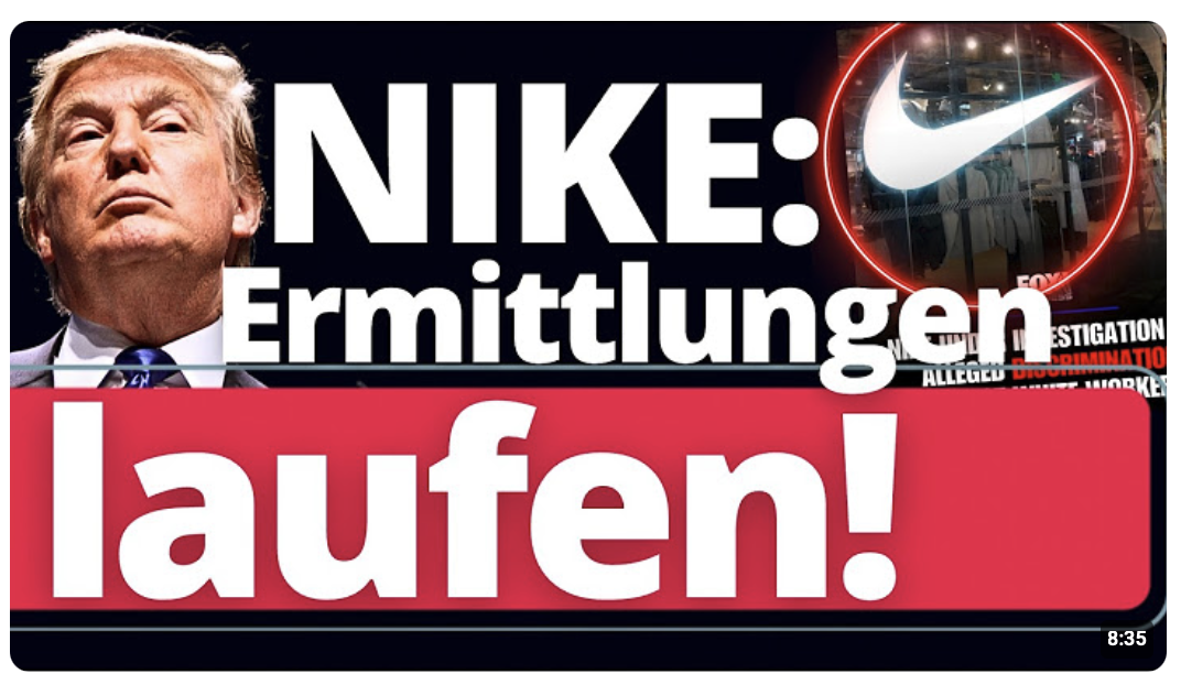 USA: Schock-Nachricht für NIKE! Get Woke go Broke!?