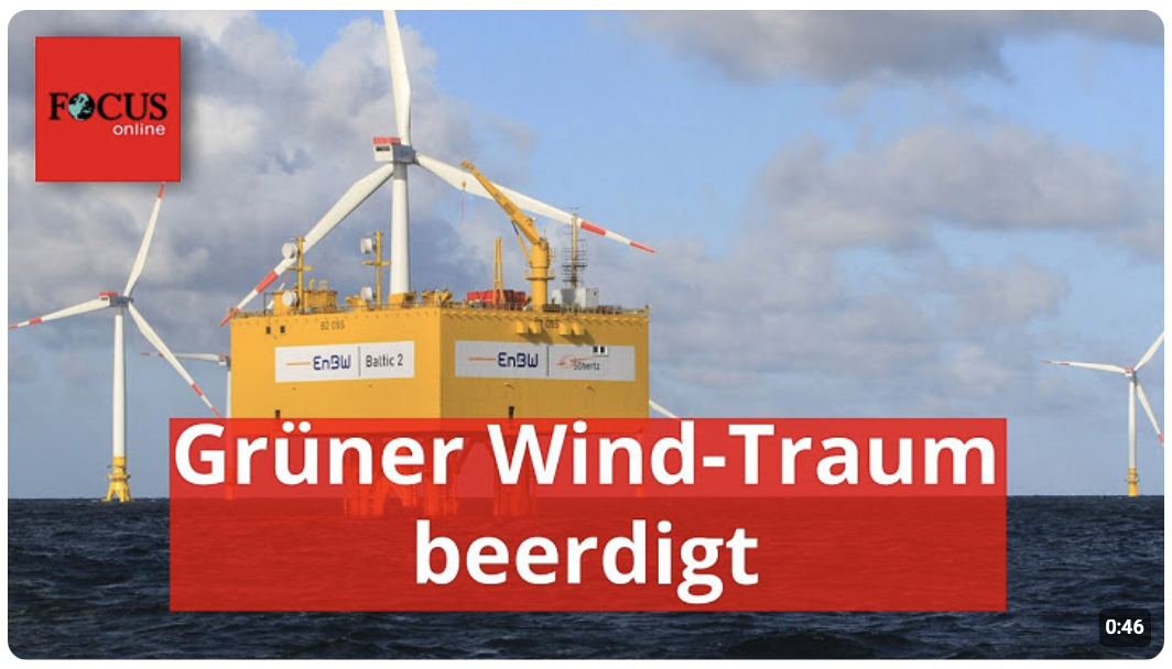 EnBW versenkt 1,2 Milliarden und muss grünen Wind-Traum beerdigen