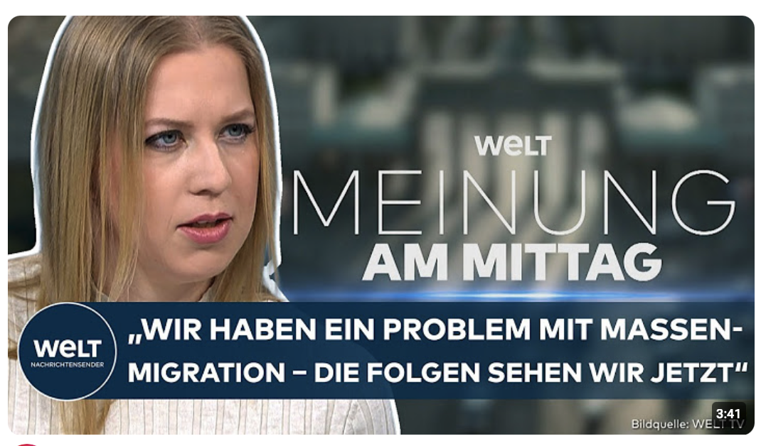 FOLGEN VON MASSENMIGRATION: Achterberg kritisiert „Verrohrung des öffentlichen Raums“ | MEINUNG