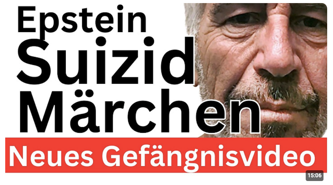 Epstein Suizid   Neue Beweise widerlegen FBI 