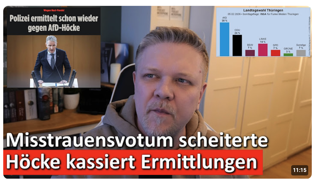 AfD auf Rekordhoch, Höcke bald wieder vor Gericht? Das steckt dahinter!